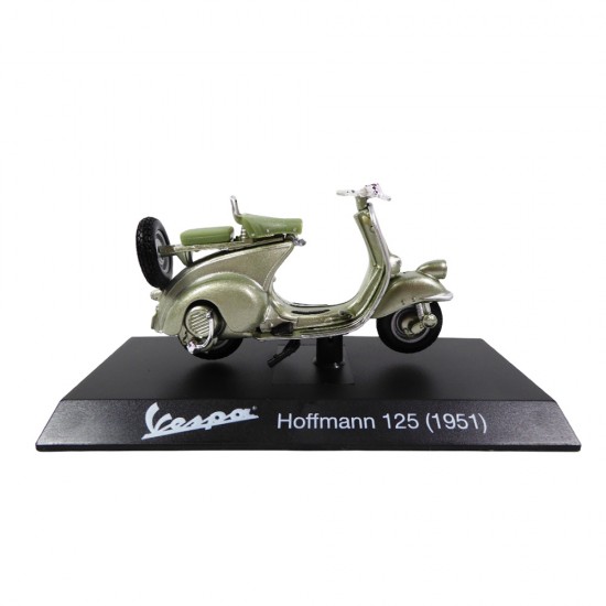 Machetă moto Magazine Models [1:18] - Vespa 1951 Hoffmann 125 - Grey